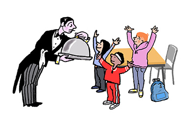 Verplicht schoolmaaltijden in het basisonderwijs