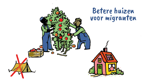 Betere huizen voor migranten