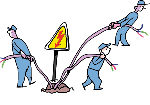 electriciteitsnetwerk uitbreiden