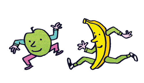 meer fruit en bewegen