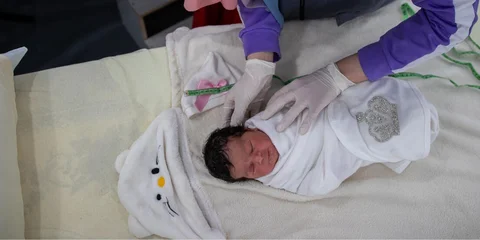 Baby Lana in Gaza