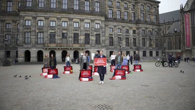 Actie op de Dam
