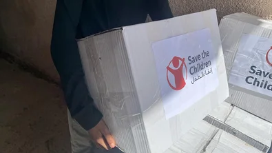 Hulppakket van Save the Children