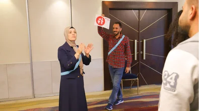 TeamUp-training in Jordanië
