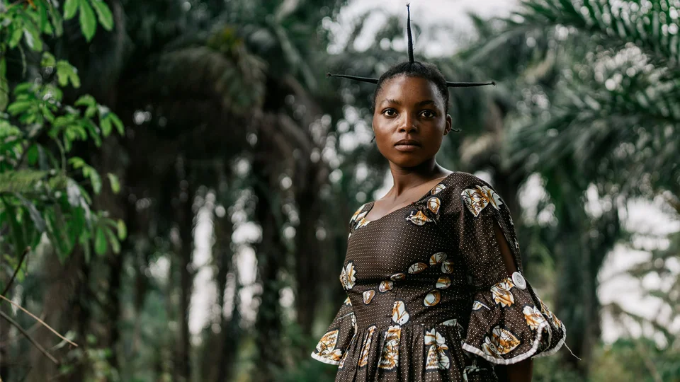 Portret Mbombo, 16 jaar
