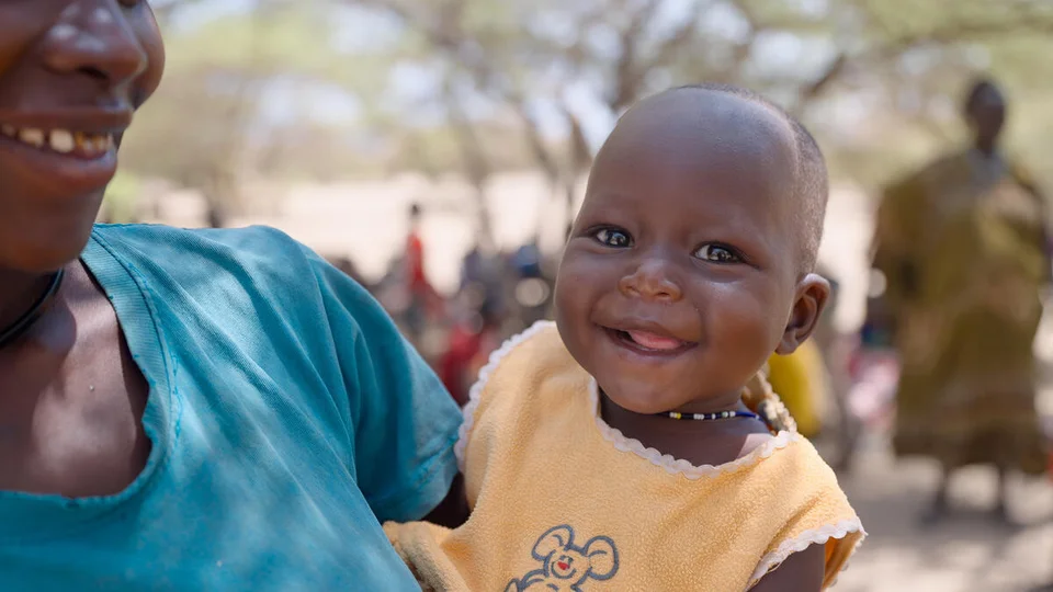 Baby Lucy in Kenia