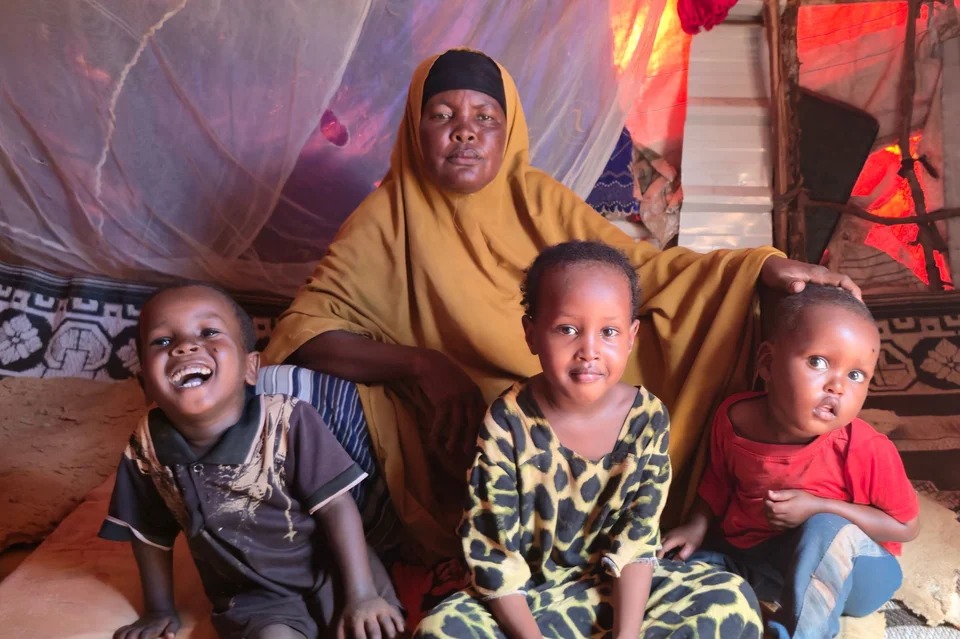 Suad and her family