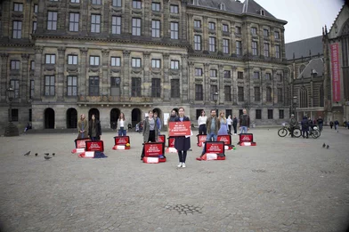 Actie op de Dam
