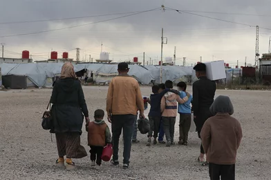 Gevluchte familie uit Libanon