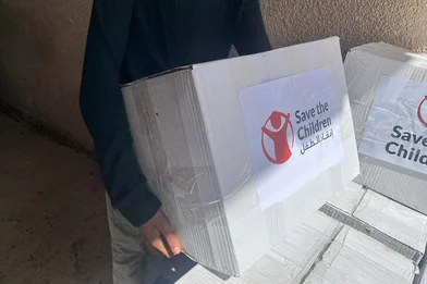 Hulppakket van Save the Children Hulppakket van Save the Children
