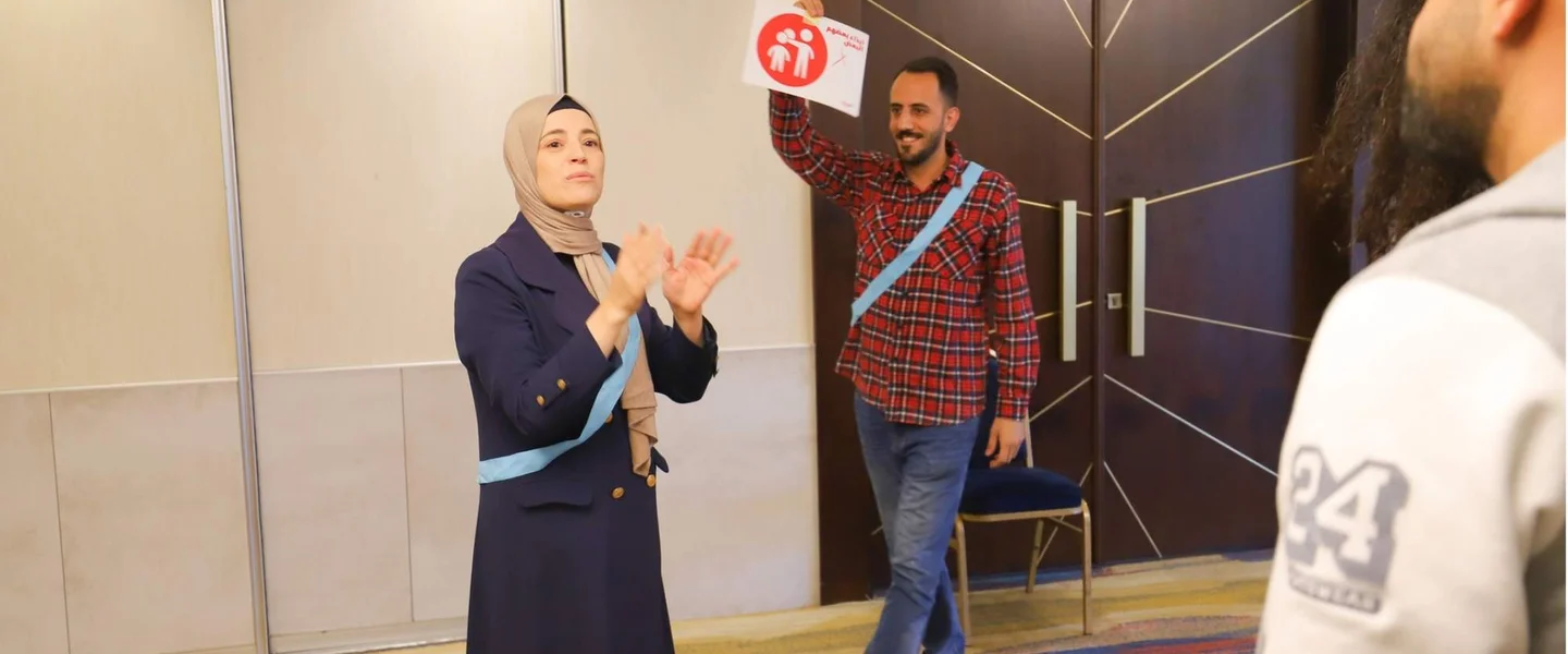 TeamUp-training in Jordanië