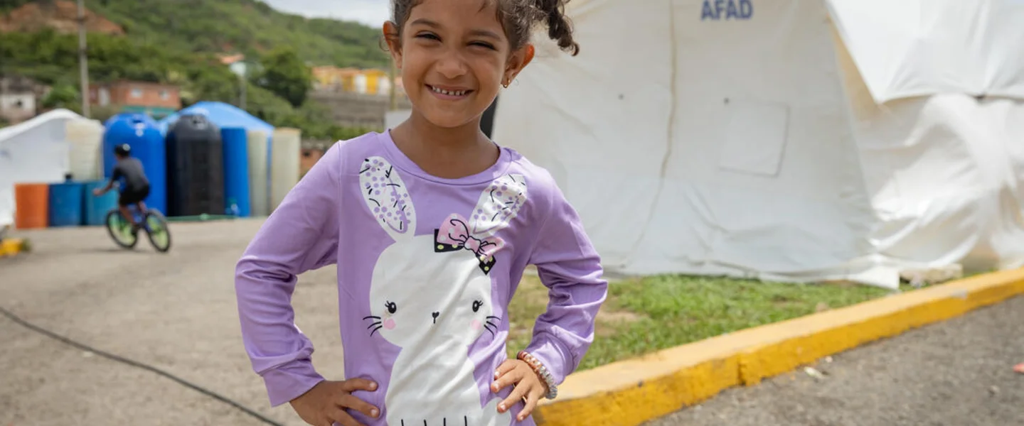 5-jarige Dulce* in Venezuela