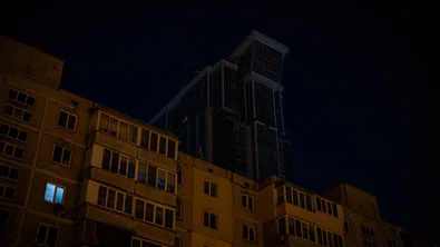 Blackout in Kyiv na bombardementen