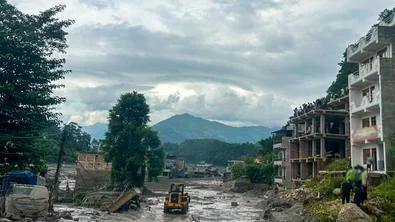 Overstroming in Nepal