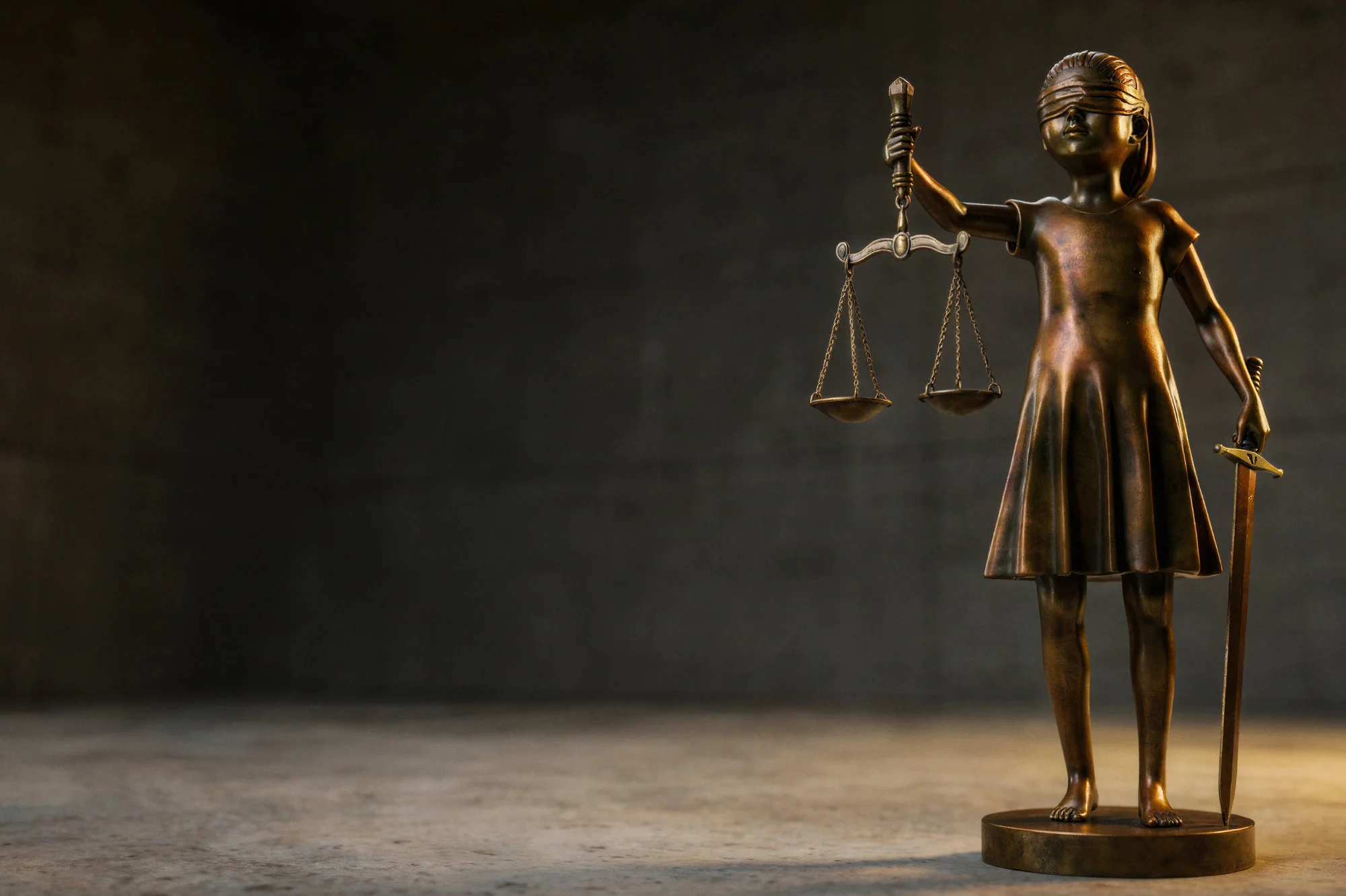 Meisje Justitia